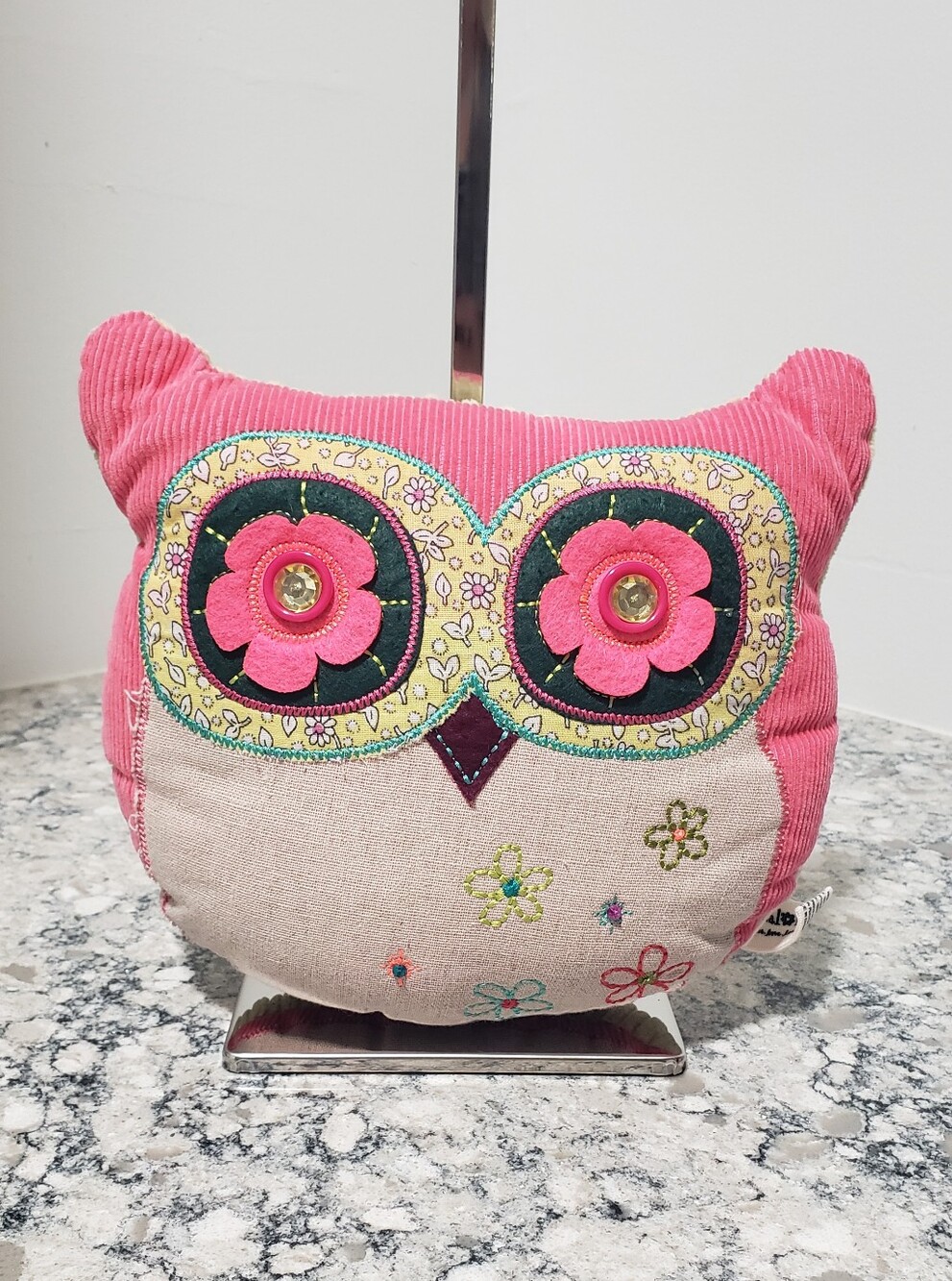 Natural Life Bohemian Owl Decorative Pillow